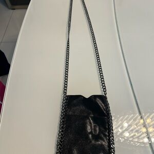 Black Chain Strap Women's Bag